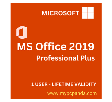 MS Office 2019 Professional Plus - 1 user lifetime Validity